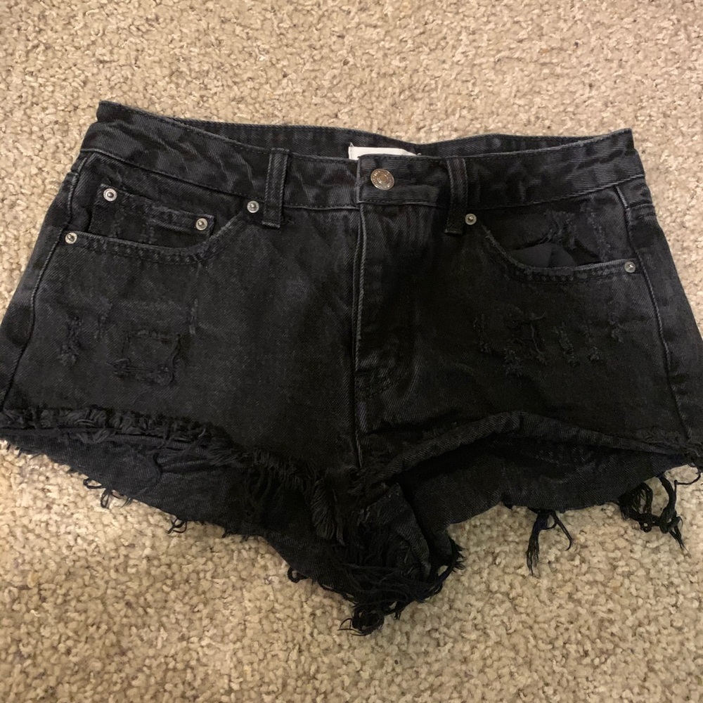 forever 21 black shorts
